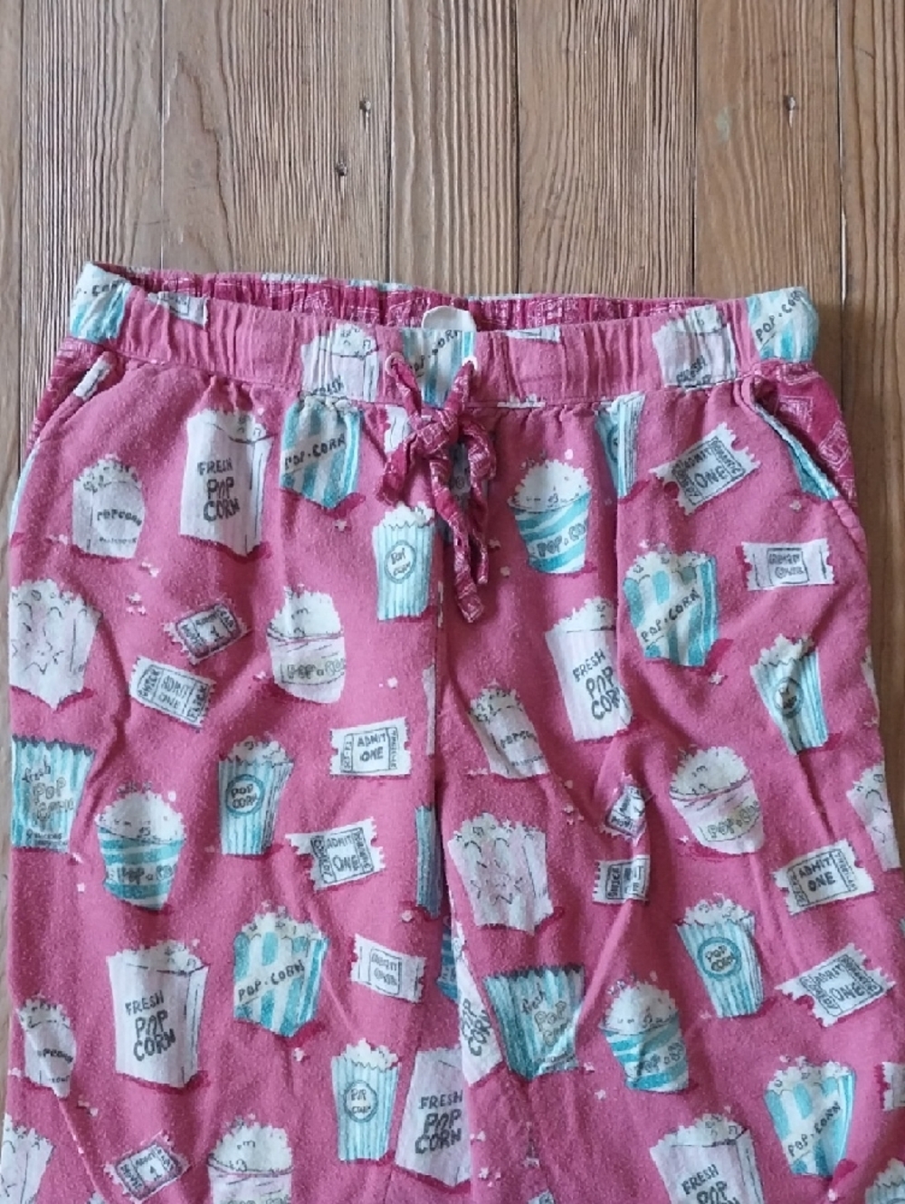 munki munki Pink Popcorn & Tickets Pajama Set - Picture 4 of 4